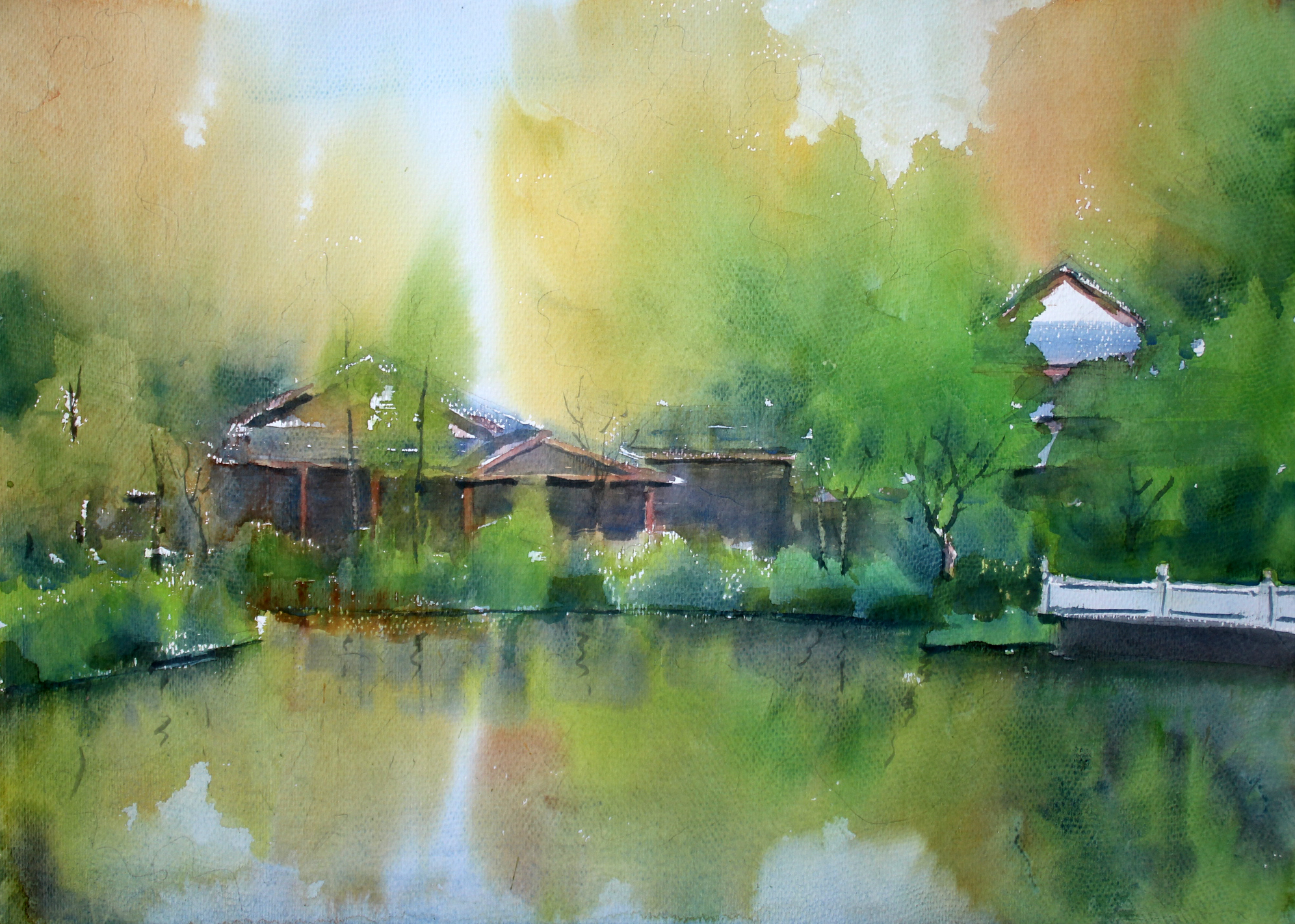 水彩风景3