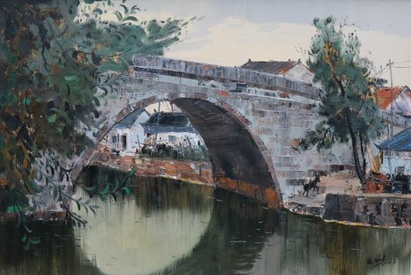 张桥油画作品欣赏图片
