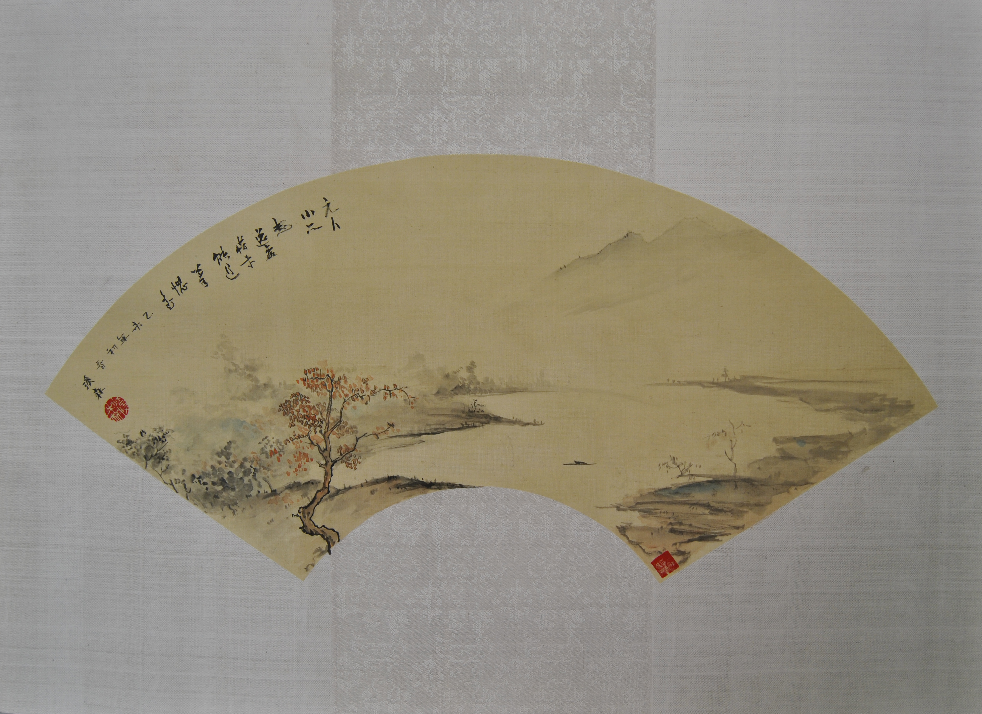 扇面5 _纸本设色_国画_宝甄网