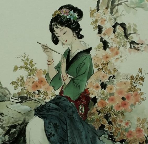 吟诗图