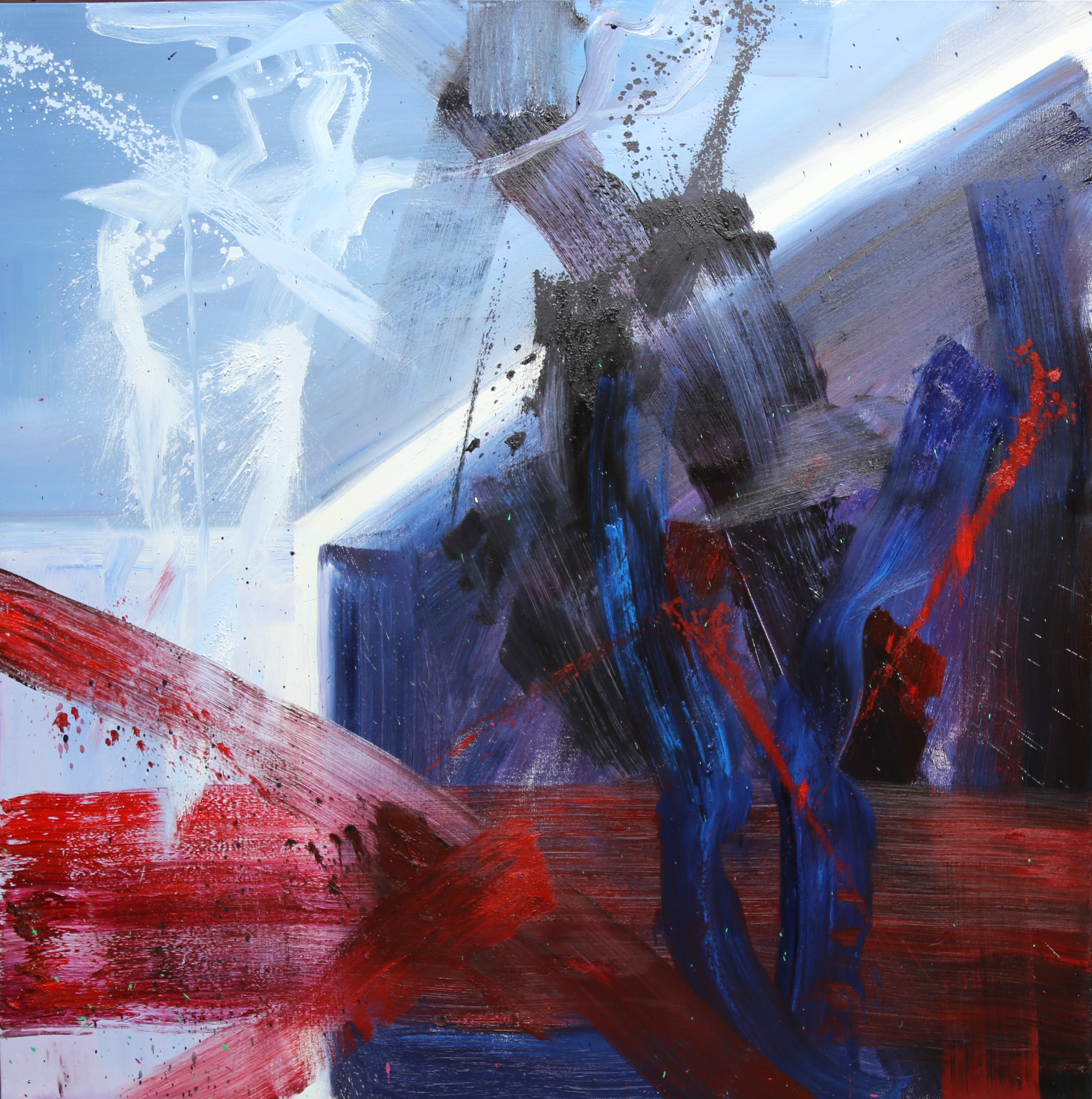 抽象2_布面油画_油画_宝甄网