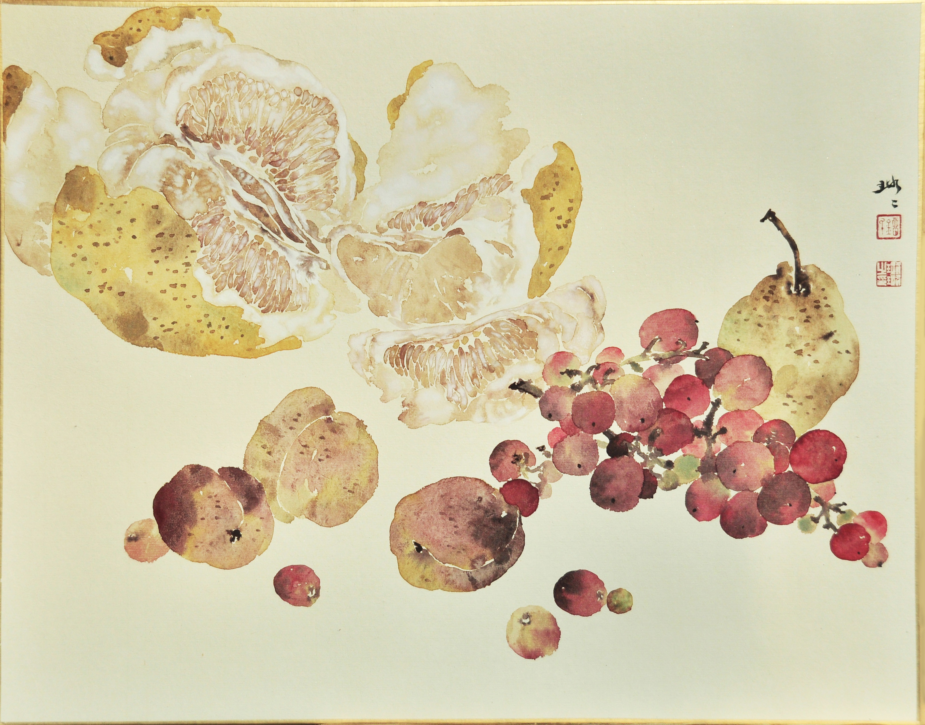 《没骨写生》一_纸本水墨_国画_宝甄网