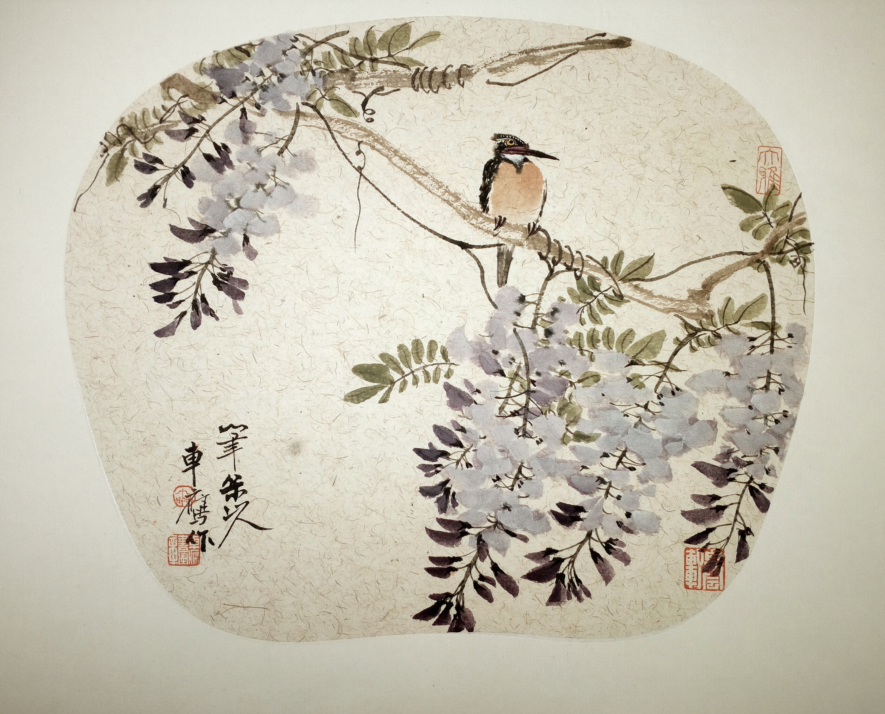 镜心5_纸本设色_国画_宝甄网