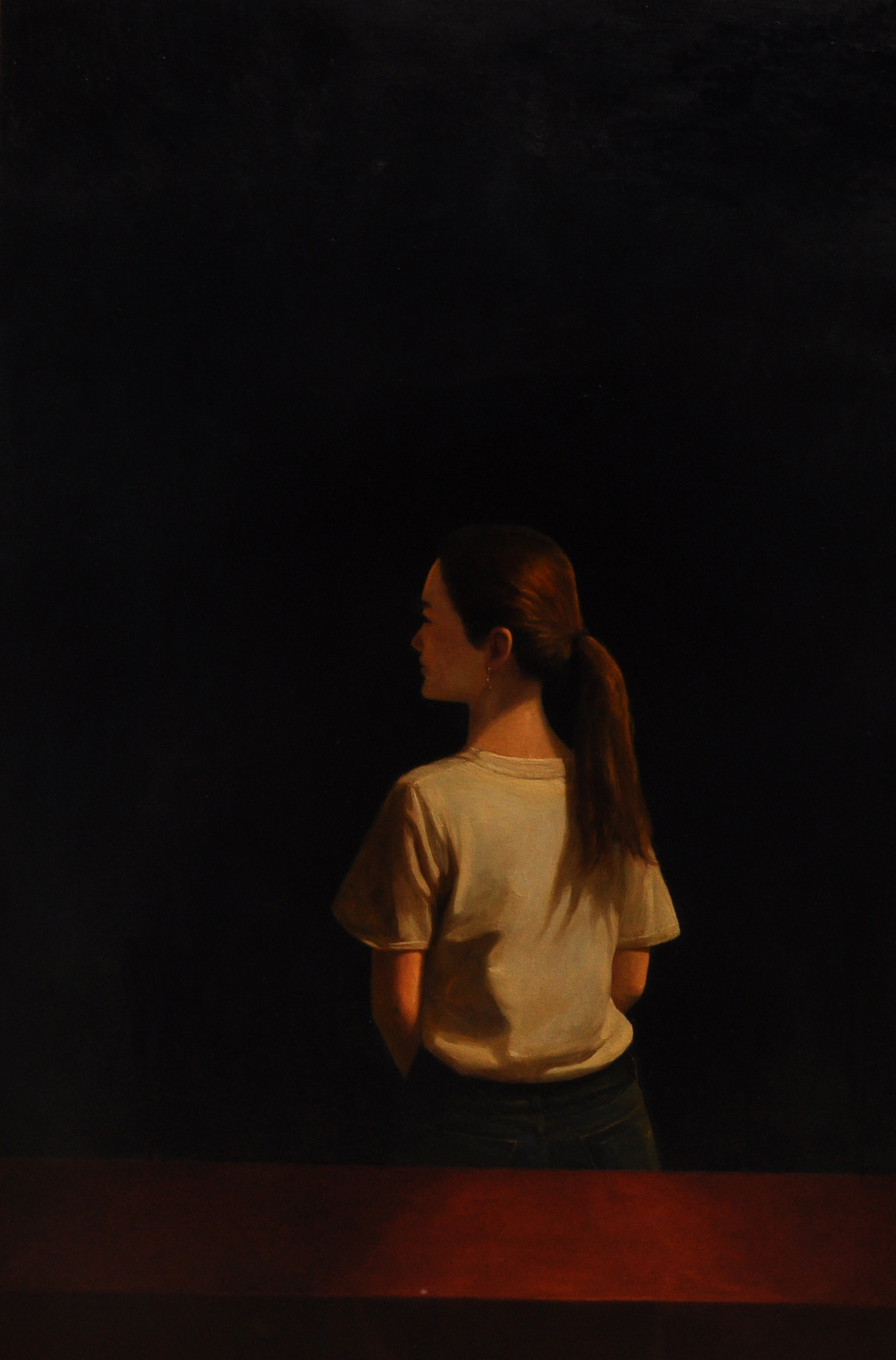 青春系列之七_布面油画_油画_宝甄网