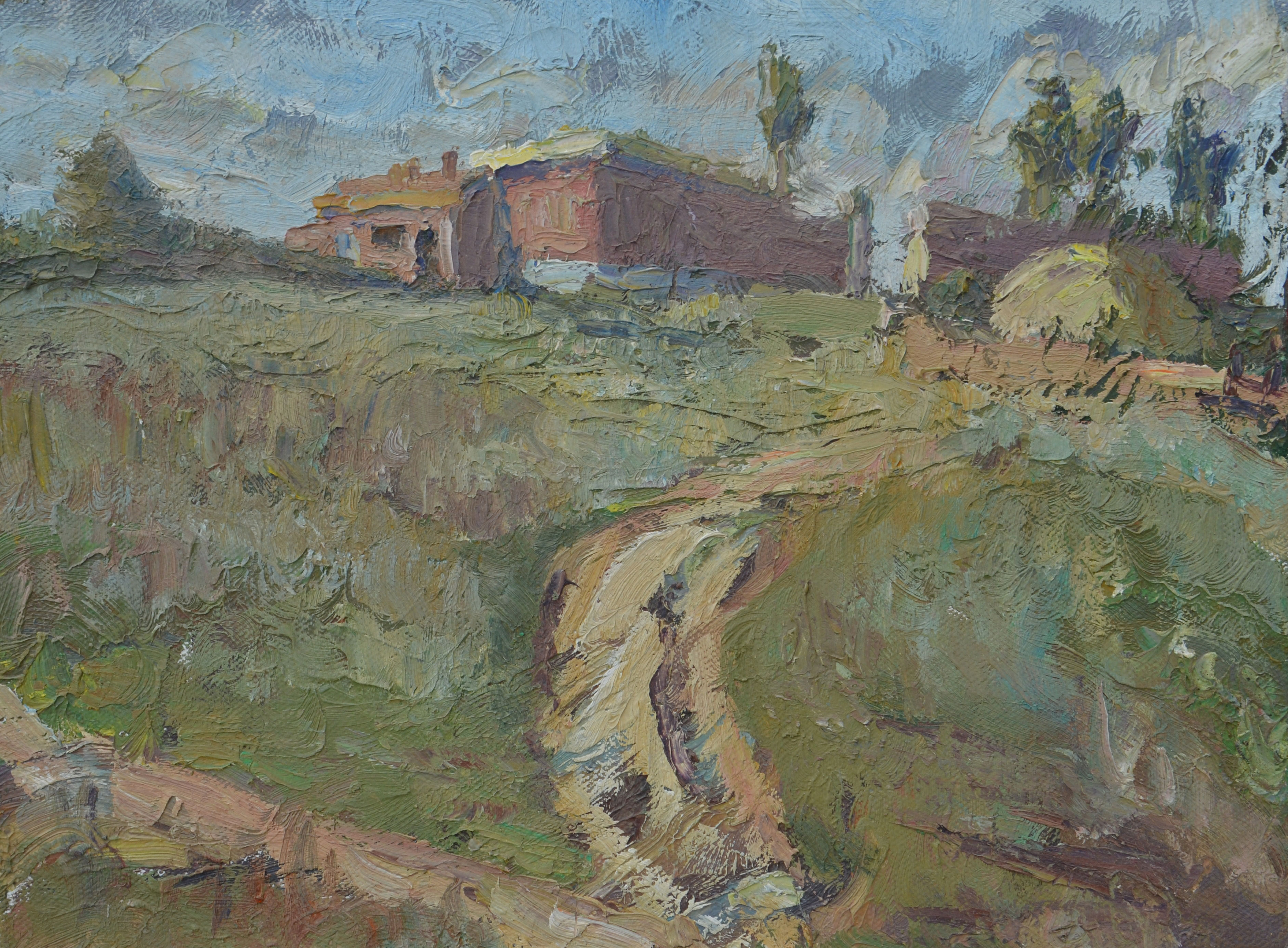            油画-布面油画 创作