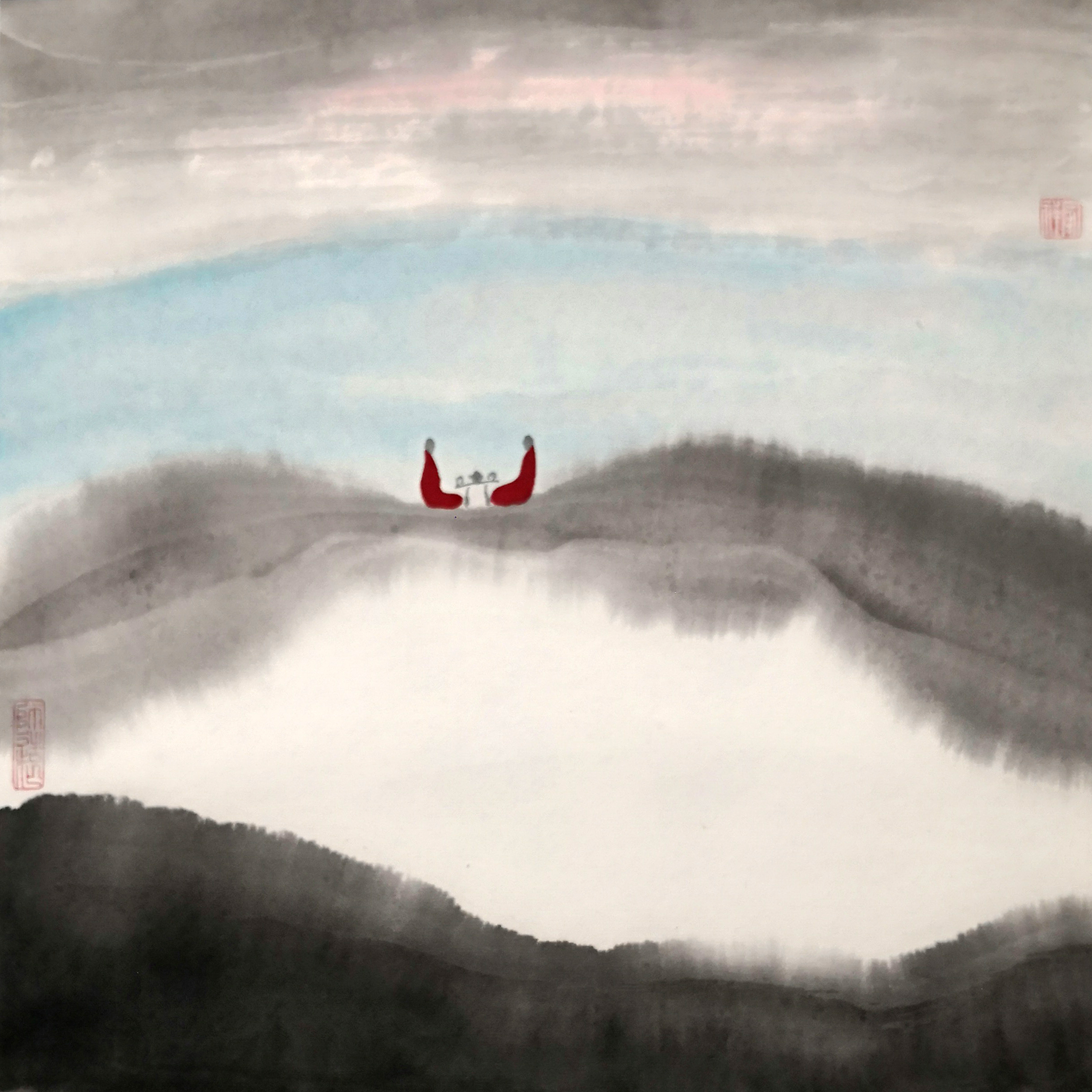 禅味一品_纸本水墨_国画_宝甄网