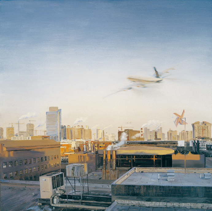 李卓《晖》165cmx165cm 布面油画 2006